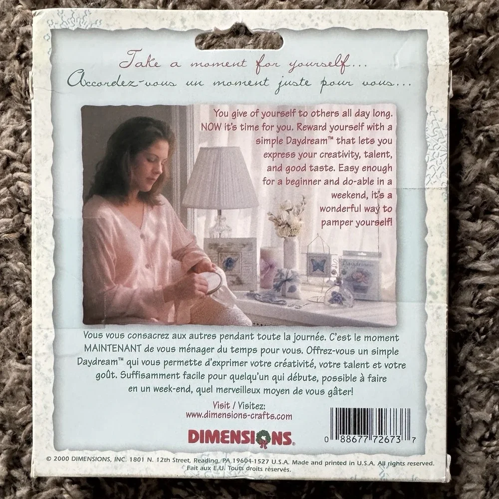 Dimensions Daydreams Counted Cross Stitch Kit Wreath 5